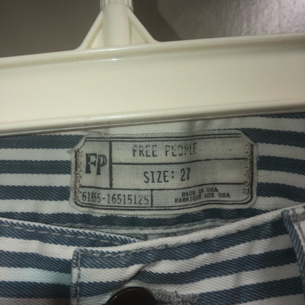 Free People Striped Jeans - Picture 3 of 4